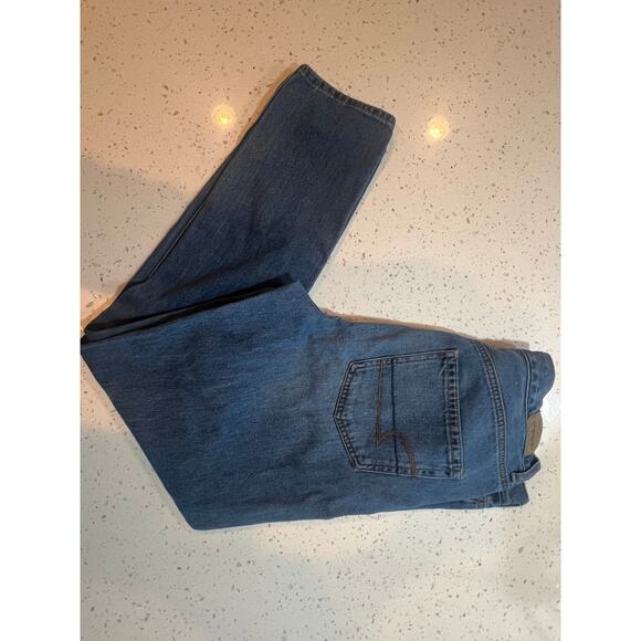 AMERICAN EAGLE MID BLUE MOM JEANS WOMENS SIZE 6 - Picture 6 of 7